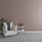 Ekena Millwork 94H x 3/8T Adjustable Wood Slat Wall Panel Kit w/ 4W Slats, Walnut contains 11 Slats SWW55X94X0375WA - alternate 1